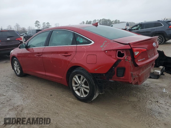2017 Hyundai Sonata SE with VIN 5NPE24AF5HH501992, listed as a Copart auction lot 42774005 with 128,040 mi miles and Salvage Title. Bid and sale history available at DreamBid. Image 2.