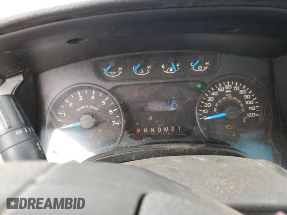 2013 Ford F-150 XL with VIN 1FTNF1EF9DKG44159, listed as a Copart auction lot 53113115 with 301,694 mi miles and Salvage title. Bid and sale history available at DreamBid. Image 9.