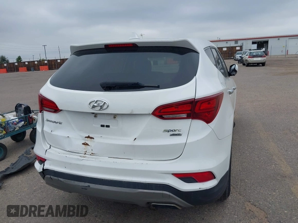 2017 Hyundai Santa Fe 2.4L with VIN 5XYZTDLB9HG429453, listed as a IAAI auction lot 42602067 with 114,295 mi miles and . Bid and sale history available at DreamBid. Image 16.