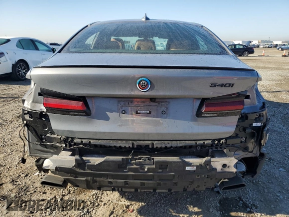2023 BMW 5 Series 540i with VIN WBA53BJ06PWY00135, listed as a Copart auction lot 46426125 with 49,024 mi miles and Salvage title. Bid and sale history available at DreamBid. Image 6.
