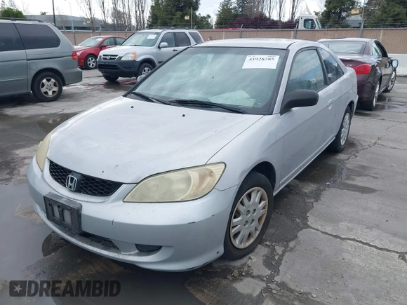 2004 Honda Civic LX with VIN 1HGEM22574L004759, listed as a IAAI auction lot 41928285 with 194,580 mi miles. Bid and sale history available at carsss.com. Image 6.