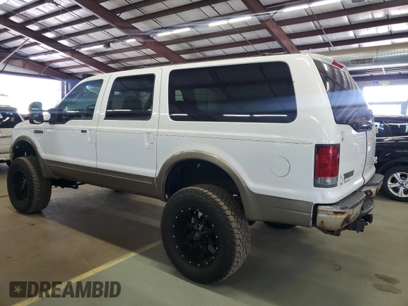 2005 Ford Excursion Eddie Bauer with VIN 1FMSU45P25EC42465, listed as a Copart auction lot 65351125 with 232,471 mi miles and Clean title. Bid and sale history available at DreamBid. Image 2.