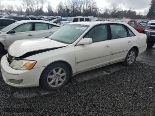 2001 Toyota Avalon XL w/Bucket Seats with VIN 4T1BF28B01U155100, listed as a Copart auction lot 46626125 with 184,596 mi miles and Salvage Title. Bid and sale history available at carsss.com. Image 1.