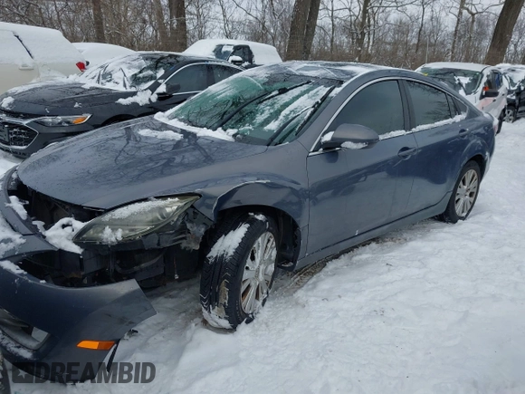 2009 Mazda 6 i Touring with VIN 1YVHP82A695M06099, listed as a IAAI auction lot 41318505 with 191,042 mi miles and . Bid and sale history available at carsss.com. Image 2.
