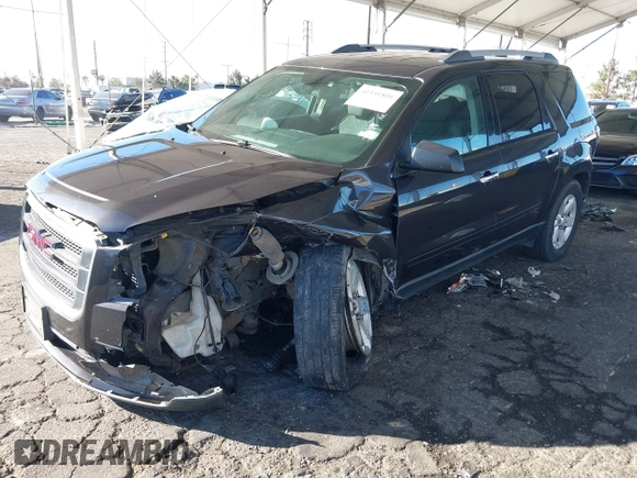 2016 GMC Acadia SLE with VIN 1GKKRNED6GJ332914, listed as a IAAI auction lot 41341801 with Not Provided miles and . Bid and sale history available at DreamBid. Image 2.