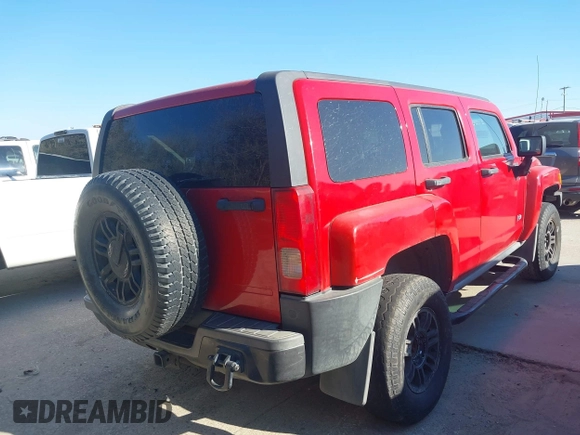2008 Hummer H3 Luxury with VIN 5GTEN13E188104023, listed as a IAAI auction lot 41376229 with 198,564 mi miles and . Bid and sale history available at DreamBid. Image 4.