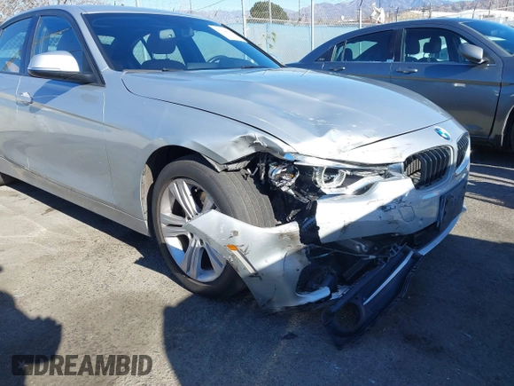 2016 BMW 3 Series with VIN WBA8F1C51GK438486, listed as a IAAI auction lot 41324078 with 80,321 mi miles and . Bid and sale history available at DreamBid. Image 6.