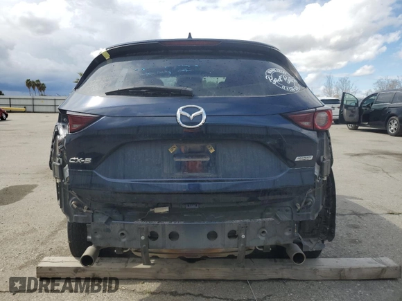 2018 Mazda CX-5 Touring with VIN JM3KFACM2J1473462, listed as a Copart auction lot 48011385 with 45,653 mi miles and Salvage Title. Bid and sale history available at carsss.com. Image 6.