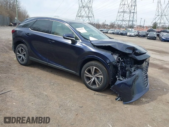 2025 Lexus RX 350 with VIN 2T2BAMCAXSC093390, listed as a IAAI auction lot 41843237 with 3,056 mi miles and . Bid and sale history available at DreamBid. Image 1.