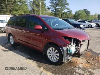 2013 Toyota Sienna XLE with VIN 5TDDK3DC5DS065463, listed as a Copart auction lot 50648205 with 112,779 mi miles and Salvage Title. Bid and sale history available at DreamBid. Image 4.