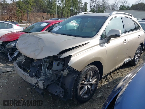 2015 Lexus RX 350 with VIN 2T2ZK1BA4FC187685, listed as a IAAI auction lot 41470398 with 172,250 mi miles and . Bid and sale history available at carsss.com. Image 2.