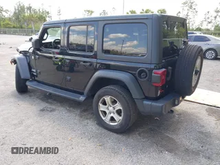 2020 Jeep Wrangler Unlimited Sport S z VIN 1C4HJXDN1LW223664, wystawiony jako IAAI lot #41886832 z przebiegiem 77 019 mil mil oraz . Historia ofert i sprzedaży dostępna na DreamBid. Obrazek 12.