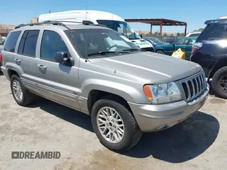 2001 Jeep Grand Cherokee Limited with VIN 1J4GW58N11C727684, listed as a IAAI auction lot 42534073 with 232,369 mi miles and . Bid and sale history available at DreamBid. Image 1.