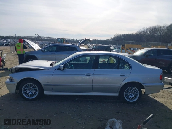 2002 BMW 5 Series 530iA with VIN WBADT63432CH85321, listed as a IAAI auction lot 41340351 with Not Provided miles. Bid and sale history available at carsss.com. Image 14.