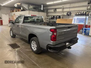 2024 Chevrolet Silverado 1500 Work Truck with VIN 3GCNAAED1RG449586, listed as a Copart auction lot 53335665 with 4,520 mi miles and Salvage Title. Bid and sale history available at carsss.com. Image 3.