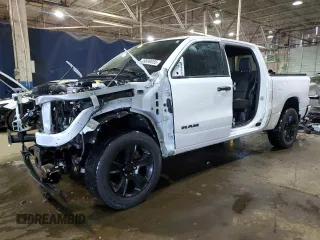 2024 Ram 1500 Laramie with VIN 1C6SRFJT2RN136325, listed as a Copart auction lot 49089855 with 14,352 mi miles and Salvage title. Bid and sale history available at DreamBid. Image 1.
