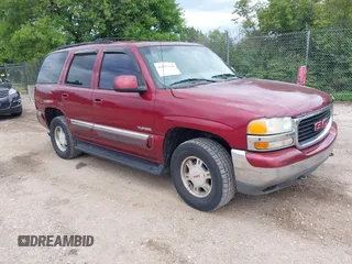 2001 GMC Yukon SLT with VIN 1GKEC13T51J183579, listed as a IAAI auction lot 42821199 with 168,212 mi miles and . Bid and sale history available at DreamBid. Image 1.