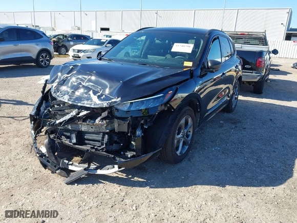 2024 Ford Escape ST-Line with VIN 1FMCU0MN6RUB24945, listed as a IAAI auction lot 41740798 with 15,723 mi miles. Bid and sale history available at carsss.com. Image 2.