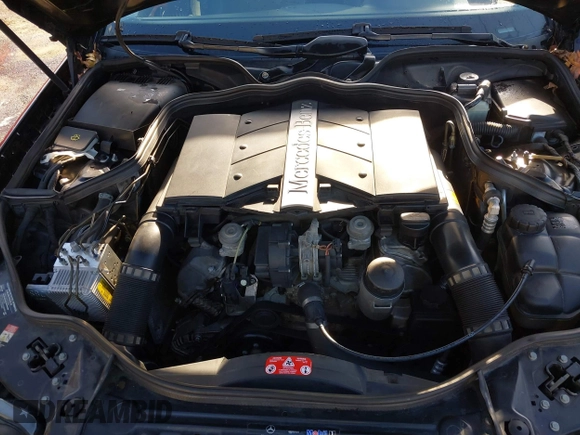 2003 Mercedes-Benz E-Class 3.2L with VIN WDBUF65J93X110625, listed as a IAAI auction lot 41485310 with 164,165 mi miles. Bid and sale history available at carsss.com. Image 10.
