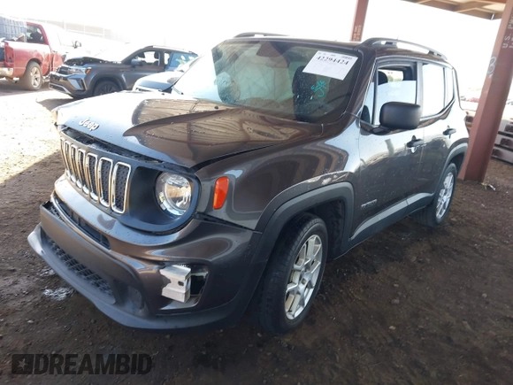 2020 Jeep Renegade Sport с VIN ZACNJAABXLPL61062, выставлен на аукционе IAAI как лот 42294424 с пробегом 45 950 миль миль и . История ставок и продаж доступна на DreamBid. Изображение 2.