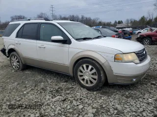 2008 Ford Taurus X Eddie Bauer z VIN 1FMDK07W18GA20603, wystawiony jako Copart lot #46578745 z przebiegiem Nie podano mil oraz Szkoda całkowita • Salvage title. Historia ofert i sprzedaży dostępna na DreamBid. Obrazek 4.