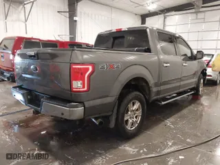 2015 Ford F-150 XLT with VIN 1FTEW1EG8FKF16961, listed as a IAAI auction lot 41670621 with 1 mi miles. Bid and sale history available at carsss.com. Image 4.