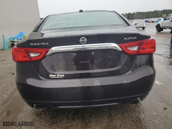 2016 Nissan Maxima 3.5 SR with VIN 1N4AA6AP4GC429852, listed as a Copart auction lot 45182245 with 185,994 mi miles and Salvage Title. Bid and sale history available at carsss.com. Image 6.