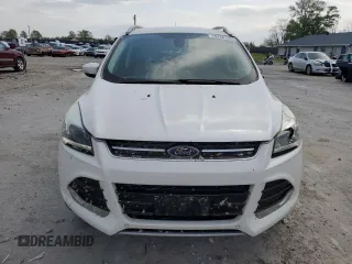 2015 Ford Escape Titanium with VIN 1FMCU0J96FUA49019, listed as a Copart auction lot 52481905 with 112,421 mi miles and Salvage Title. Bid and sale history available at carsss.com. Image 5.