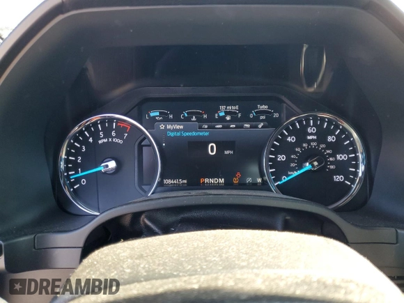 2020 Ford Expedition Max Limited with VIN 1FMJK1KTXLEA49253, listed as a Copart auction lot 42124305 with 108,441 mi miles and Salvage title. Bid and sale history available at DreamBid. Image 9.