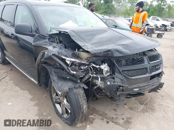 2017 Dodge Journey Crossroad Plus with VIN 3C4PDDGGXHT618194, listed as a IAAI auction lot 42507136 with 125,508 mi miles and . Bid and sale history available at DreamBid. Image 6.