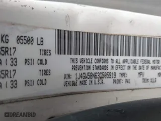 2003 Jeep Grand Cherokee Limited with VIN 1J4GW58N63C505919, listed as a IAAI auction lot 41566997 with 233,827 mi miles. Bid and sale history available at carsss.com. Image 9.
