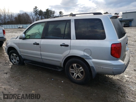 2003 Honda Pilot EX z VIN 2HKYF18793H566223, wystawiony jako Copart lot #43033495 z przebiegiem Nie podano mil oraz Czysty tytuł • Clean title. Historia ofert i sprzedaży dostępna na DreamBid. Obrazek 2.