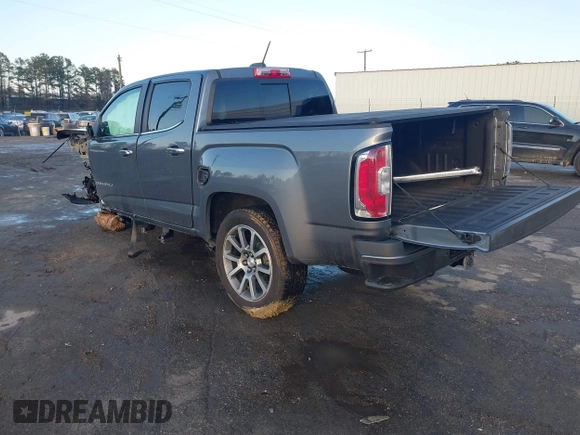 2021 GMC Canyon 4WD Denali with VIN 1GTG6EEN2M1123409, listed as a IAAI auction lot 41486932 with 1 mi miles. Bid and sale history available at carsss.com. Image 3.