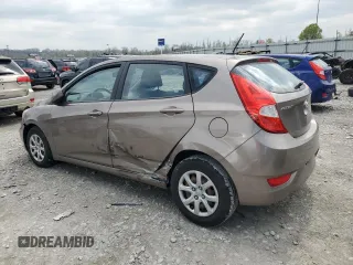 2012 Hyundai Accent GS z VIN KMHCT5AE0CU015960, wystawiony jako Copart lot #52250035 z przebiegiem 93 818 mil mil oraz Szkoda całkowita • Salvage title. Historia ofert i sprzedaży dostępna na DreamBid. Obrazek 2.
