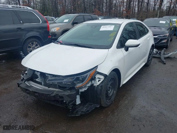 2022 Toyota Corolla LE with VIN 5YFEPMAE7NP362035, listed as a IAAI auction lot 41457017 with 31,282 mi miles. Bid and sale history available at carsss.com. Image 2.