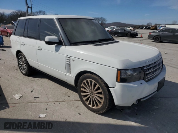 2012 Land Rover Range Rover SC with VIN SALMF1E4XCA379968, listed as a Copart auction lot 46836175 with 110,428 mi miles and Clean title. Bid and sale history available at DreamBid. Image 4.