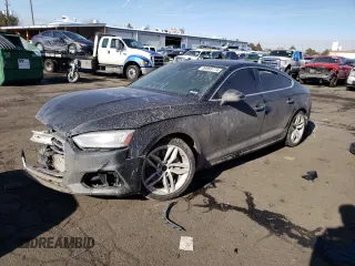 2019 Audi A5 Sportback Premium with VIN WAUANCF58KA051394, listed as a Copart auction lot 39569774 with Not Provided miles. Bid and sale history available at carsss.com. Image 1.