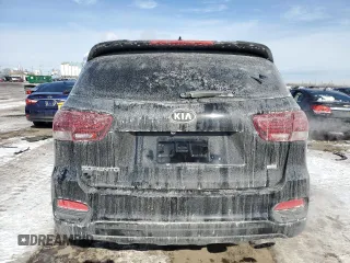 2019 Kia Sorento L with VIN 5XYPG4A35KG593040, listed as a Copart auction lot 45856545 with 93,111 mi miles and Salvage Title. Bid and sale history available at DreamBid. Image 6.