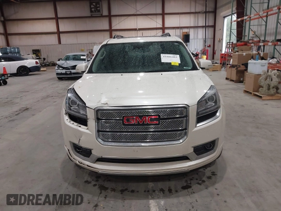 2014 GMC Acadia Denali with VIN 1GKKRTKDXEJ208165, listed as a IAAI auction lot 41886483 with 221,519 mi miles. Bid and sale history available at carsss.com. Image 12.
