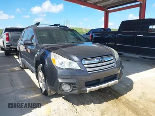 2013 Subaru Outback Limited with VIN 4S4BRCKC5D3213596, listed as a IAAI auction lot 42520625 with 142,246 mi miles and . Bid and sale history available at DreamBid. Image 1.