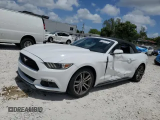 2017 Ford Mustang EcoBoost Premium z VIN 1FATP8UH5H5205194, wystawiony jako Copart lot #54211675 z przebiegiem 56 613 mil mil oraz Szkoda całkowita • Salvage title. Historia ofert i sprzedaży dostępna na DreamBid. Obrazek 1.