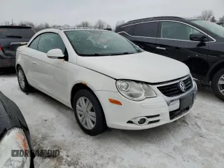2007 Volkswagen Eos 2.0T with VIN WVWBA71F37V045223, listed as a Copart auction lot 47070825 with 160,406 mi miles and Salvage Title. Bid and sale history available at DreamBid. Image 4.