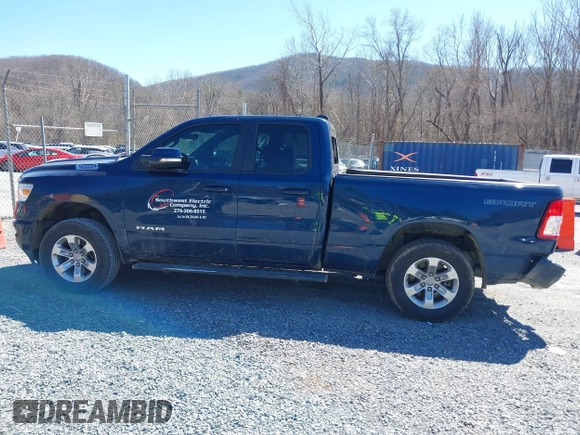 2020 Ram 1500 Big Horn with VIN 1C6SRFBTXLN415091, listed as a IAAI auction lot 41822735 with 108,807 mi miles. Bid and sale history available at carsss.com. Image 14.