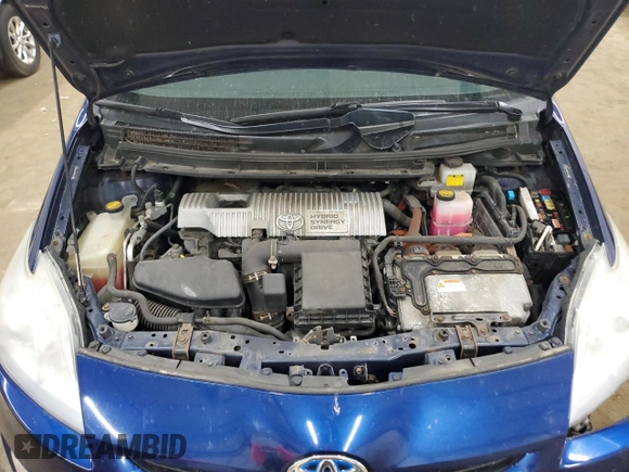 2010 Toyota Prius Four with VIN JTDKN3DU8A1084718, listed as a Copart auction lot 52408555 with 209,982 mi miles and Salvage Title. Bid and sale history available at DreamBid. Image 11.