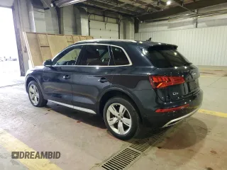 2018 Audi Q5 Premium Plus with VIN WA1BNAFY3J2219015, listed as a Copart auction lot 51166475 with 81,933 mi miles and Salvage Title. Bid and sale history available at carsss.com. Image 2.