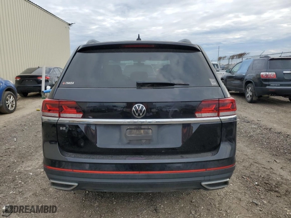 2022 Volkswagen Atlas 2.0T SE with VIN 1V2DP2CA8NC562830, listed as a Copart auction lot 86014774 with 26,448 mi miles and Clean Title. Bid and sale history available at carsss.com. Image 6.