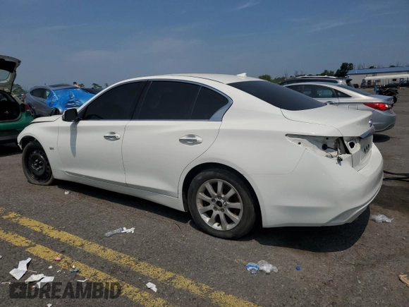 2018 Infiniti Q50 Luxe z VIN JN1EV7AP9JM363812, wystawiony jako Copart lot #59270605 z przebiegiem Nie podano mil oraz Szkoda całkowita • Salvage title. Historia ofert i sprzedaży dostępna na DreamBid. Obrazek 2.