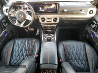 2021 Mercedes-Benz G 63 AMG with VIN W1NYC7HJ7MX370822, listed as a Copart auction lot 87312314 with 51,682 mi miles and Salvage Title. Bid and sale history available at DreamBid. Image 8.