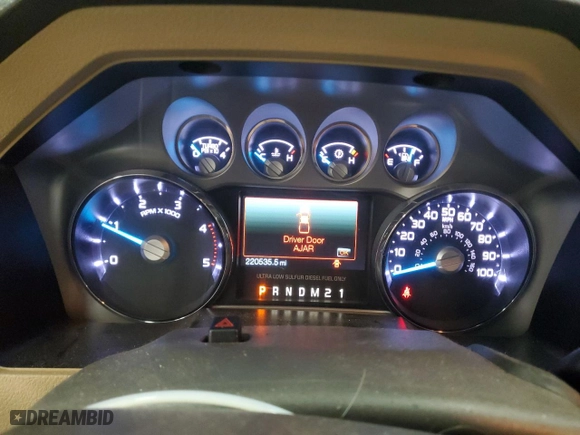 2011 Ford Super Duty F-250 SRW XL with VIN 1FT7W2BT6BEC29966, listed as a Copart auction lot 42111045 with 220,535 mi miles and Clean Title. Bid and sale history available at carsss.com. Image 9.