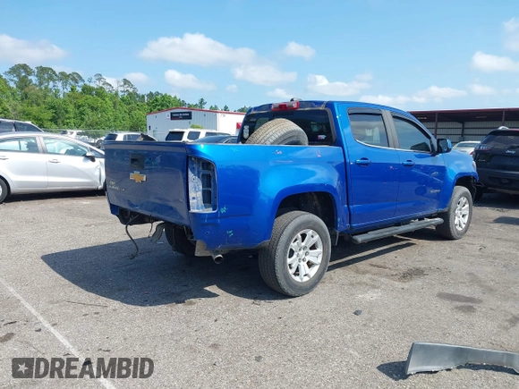 2019 Chevrolet Colorado 2WD LT z VIN 1GCGSCEN3K1187147, wystawiony jako IAAI lot #42101811 z przebiegiem 38 147 mil mil oraz . Historia ofert i sprzedaży dostępna na DreamBid. Obrazek 4.